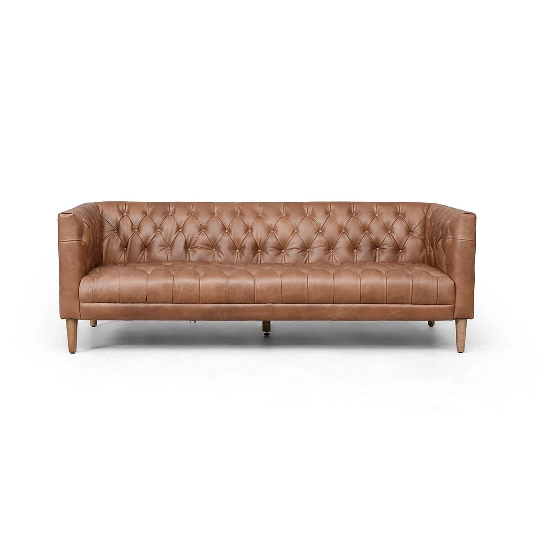 Four Hands Williams Leather Sofa FURNITURE