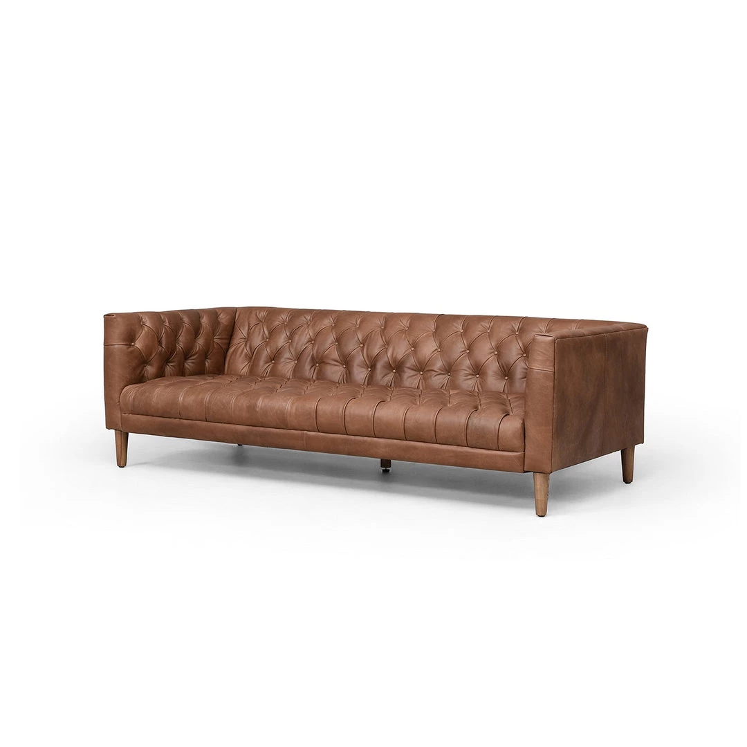 Four Hands Williams Leather Sofa FURNITURE
