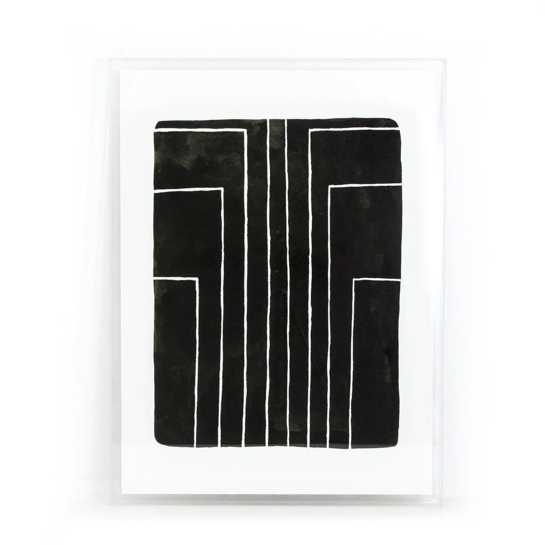Four Hands LIGHTING & DECOR Vertigo Print Shadow Box By Jess Engle