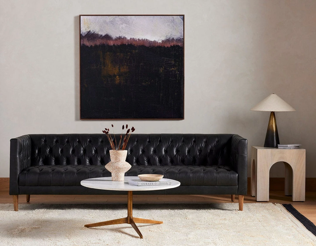 Four Hands Williams Leather Sofa FURNITURE