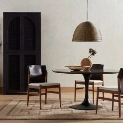 Four Hands Lulu Armless Dining Chair NEW