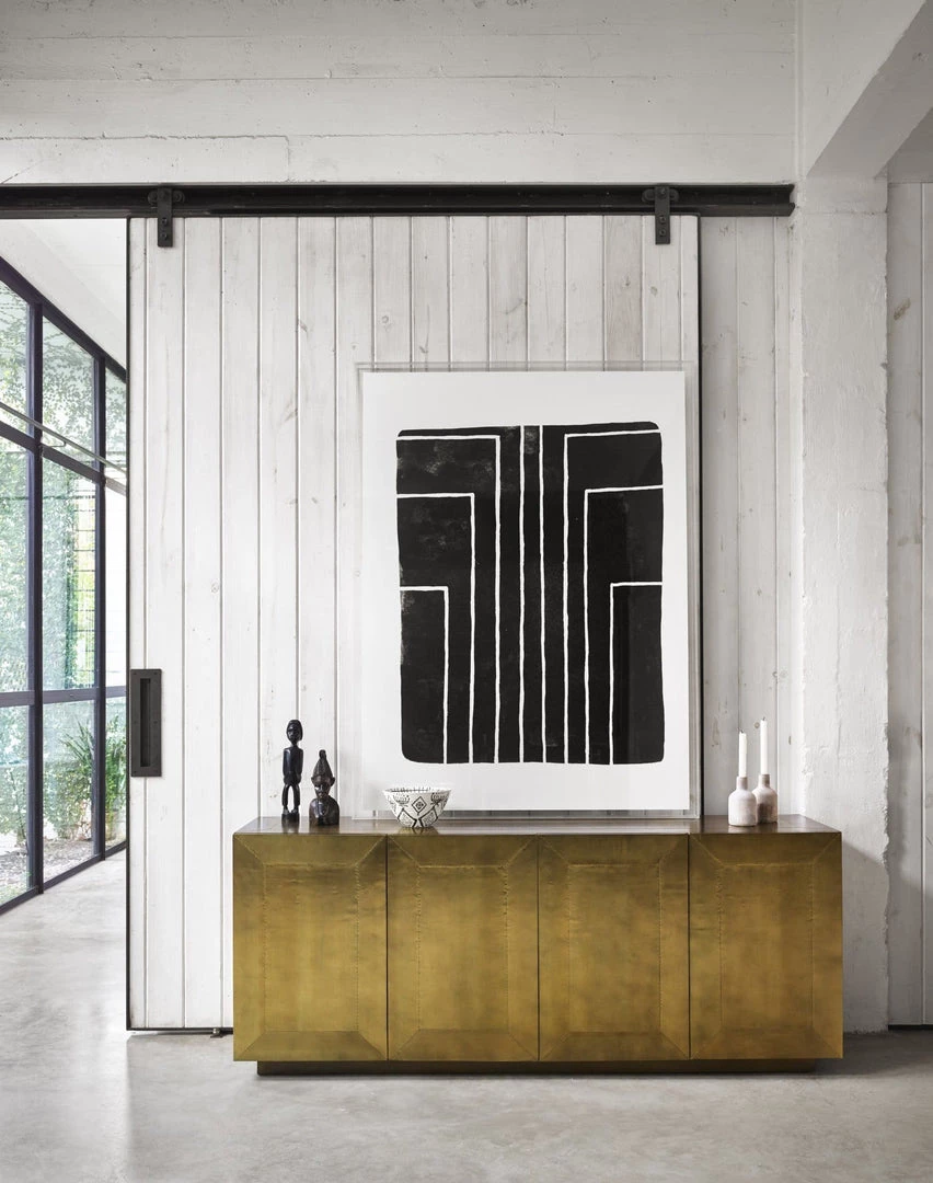 Four Hands LIGHTING & DECOR Vertigo Print Shadow Box By Jess Engle