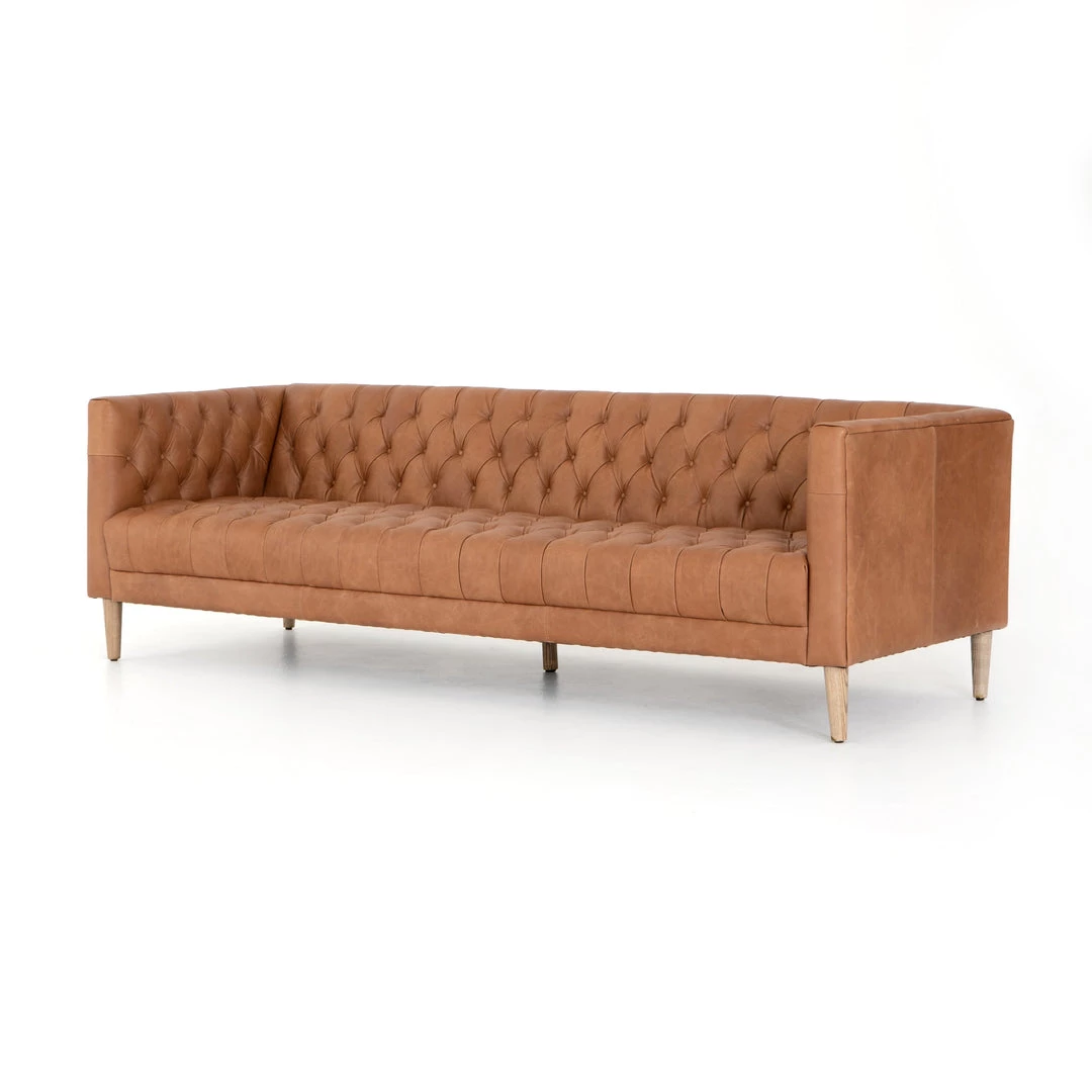 Four Hands Williams Leather Sofa FURNITURE