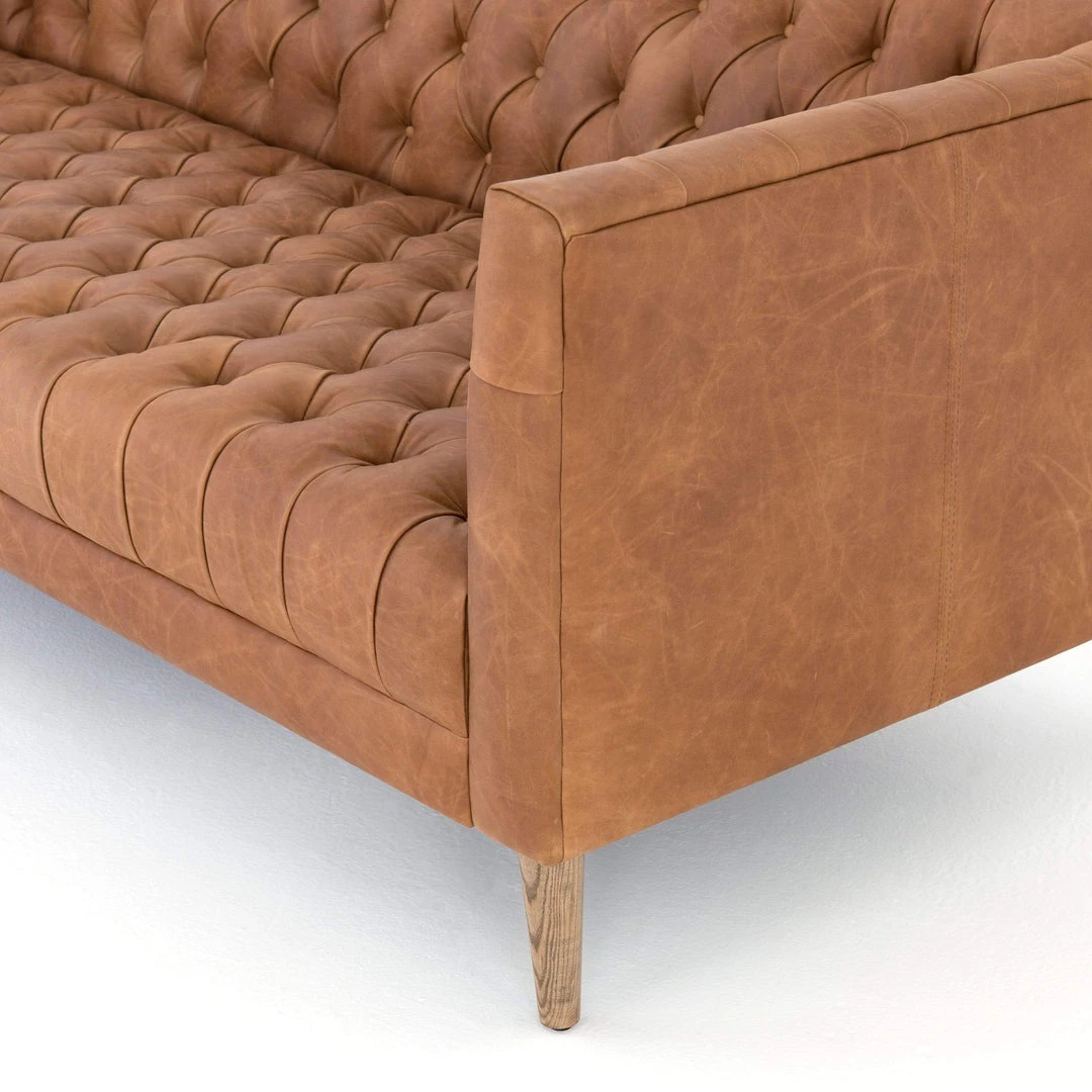 Four Hands Williams Leather Sofa FURNITURE