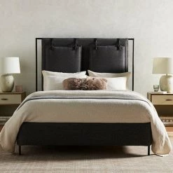 Four Hands FURNITURE Leigh Upholstered Bed