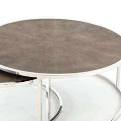 Four Hands Shagreen Nesting Coffee Table