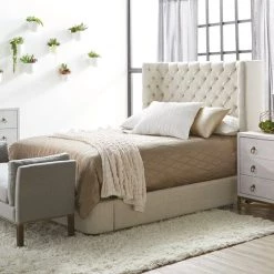 Essentials For Living Strand Shagreen 3 Drawer Nightstand FURNITURE