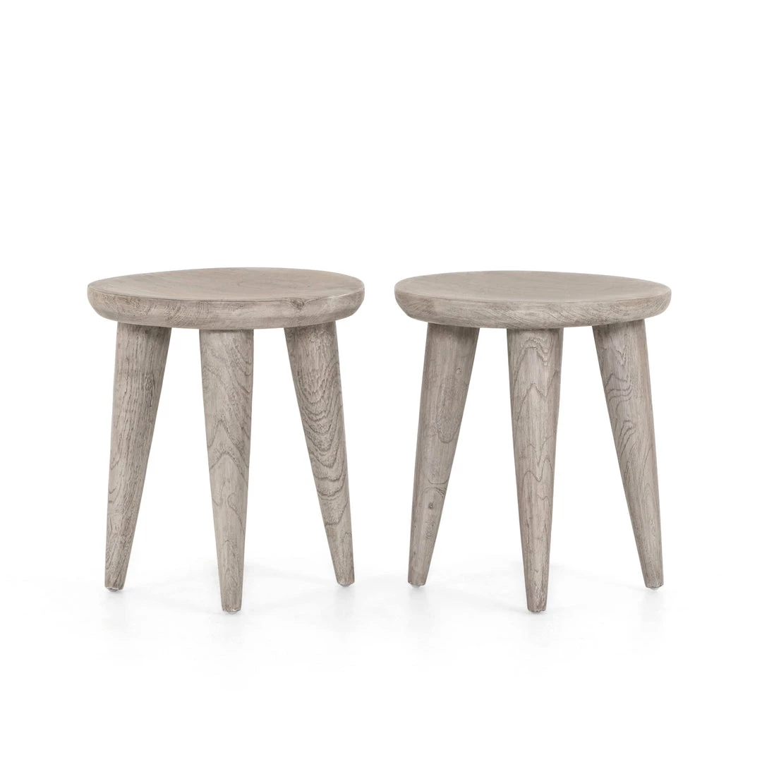 Four Hands Zuri Round Outdoor End Table