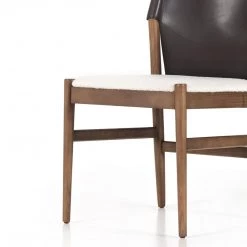 Four Hands Lulu Armless Dining Chair NEW
