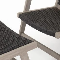 Four Hands OUTDOOR Delano Chair + Ottoman