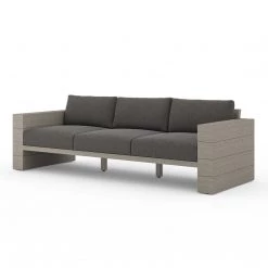 Four Hands Leroy Outdoor Sofa - Weathered Grey
