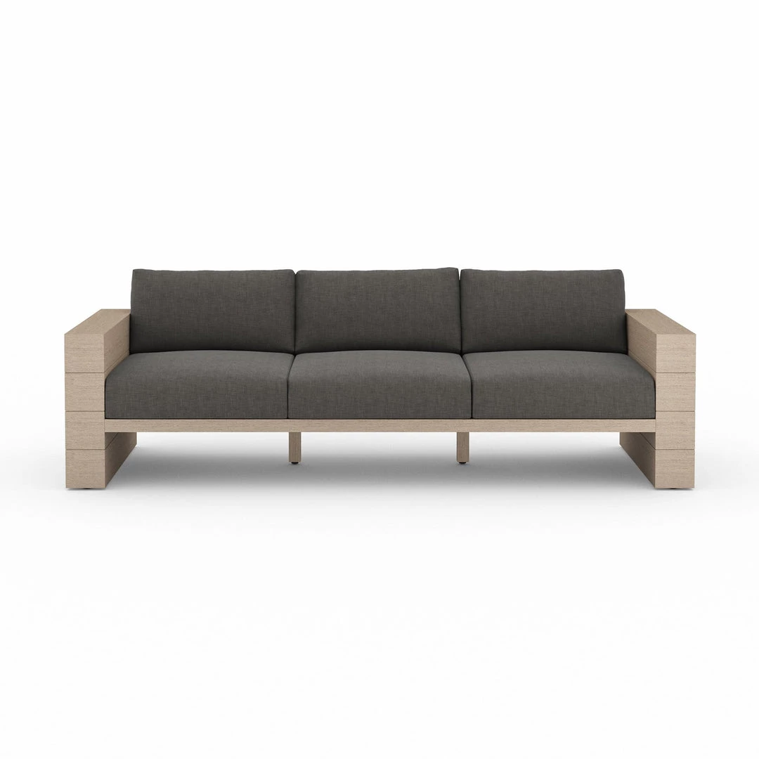 Four Hands Leroy Outdoor Sofa - Washed Brown FURNITURE