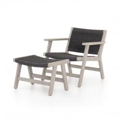 Four Hands OUTDOOR Delano Chair + Ottoman