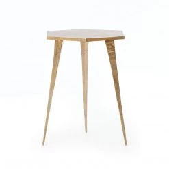 Four Hands Hex End Table