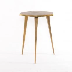 Four Hands Hex End Table