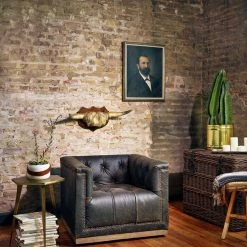 Four Hands Hex End Table