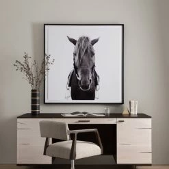 Four Hands Art Horse