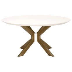 Essentials For Living Industry Round Dining Table
