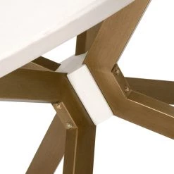 Essentials For Living Industry Round Dining Table