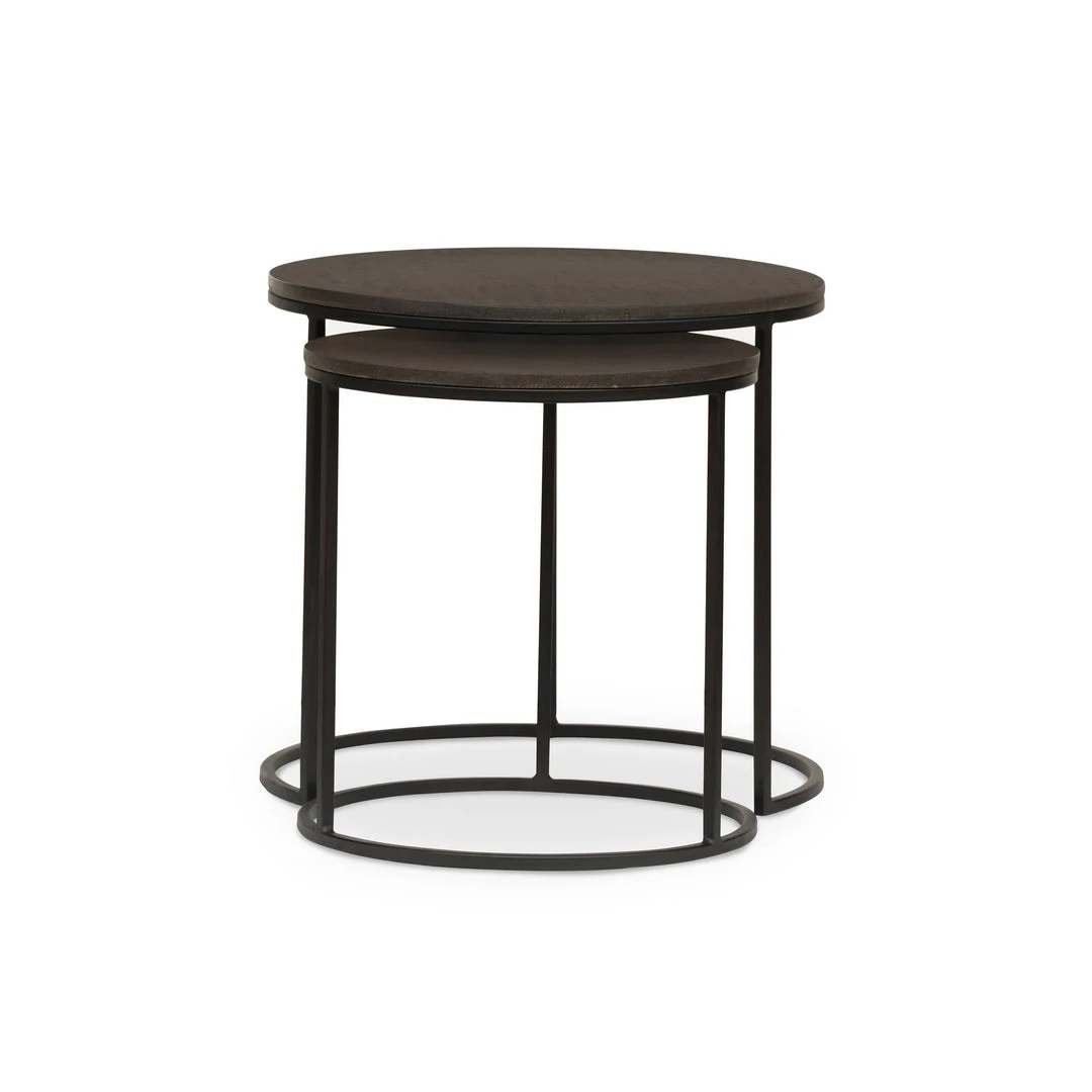Four Hands Lavastone Nesting Table