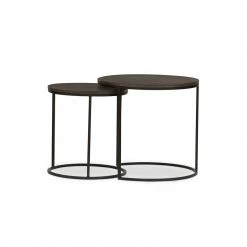 Four Hands Lavastone Nesting Table