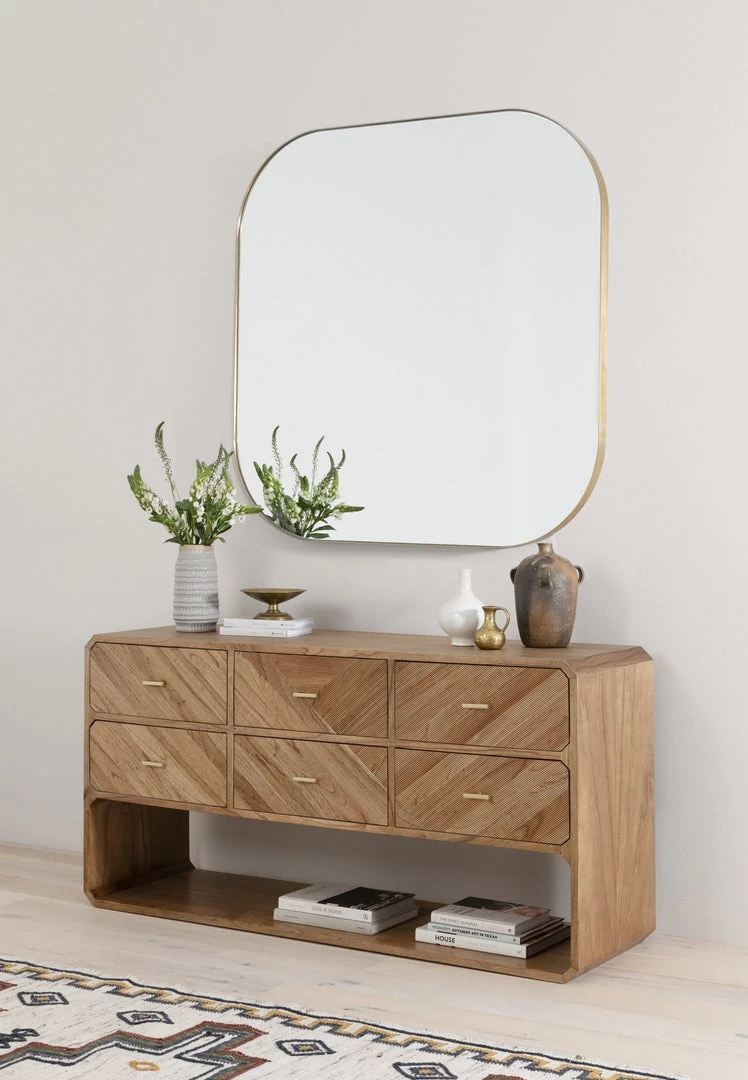 Four Hands Bellvue Square Mirror