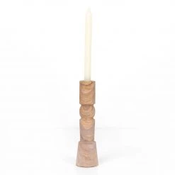 Four Hands NEW Rosette Taper Candlesticks