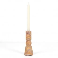 Four Hands NEW Rosette Taper Candlesticks