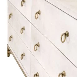 Essentials For Living FURNITURE Strand Shagreen 6 Drawer Double Dresser