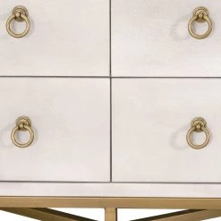 Essentials For Living FURNITURE Strand Shagreen 6 Drawer Double Dresser