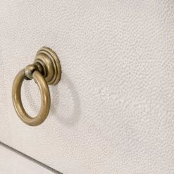 Essentials For Living Strand Shagreen 3 Drawer Nightstand FURNITURE