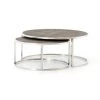Four Hands Shagreen Nesting Coffee Table