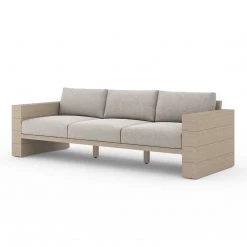 Four Hands Leroy Outdoor Sofa - Washed Brown FURNITURE