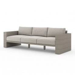 Four Hands Leroy Outdoor Sofa - Weathered Grey