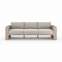 Four Hands Leroy Outdoor Sofa - Washed Brown FURNITURE