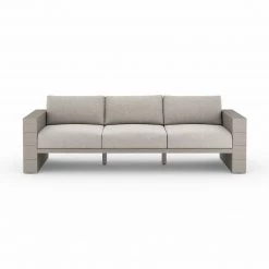 Four Hands Leroy Outdoor Sofa - Weathered Grey