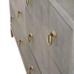 Essentials For Living FURNITURE Strand Shagreen 6 Drawer Double Dresser